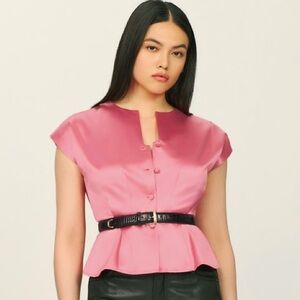 Reformation The Collection Silk Top